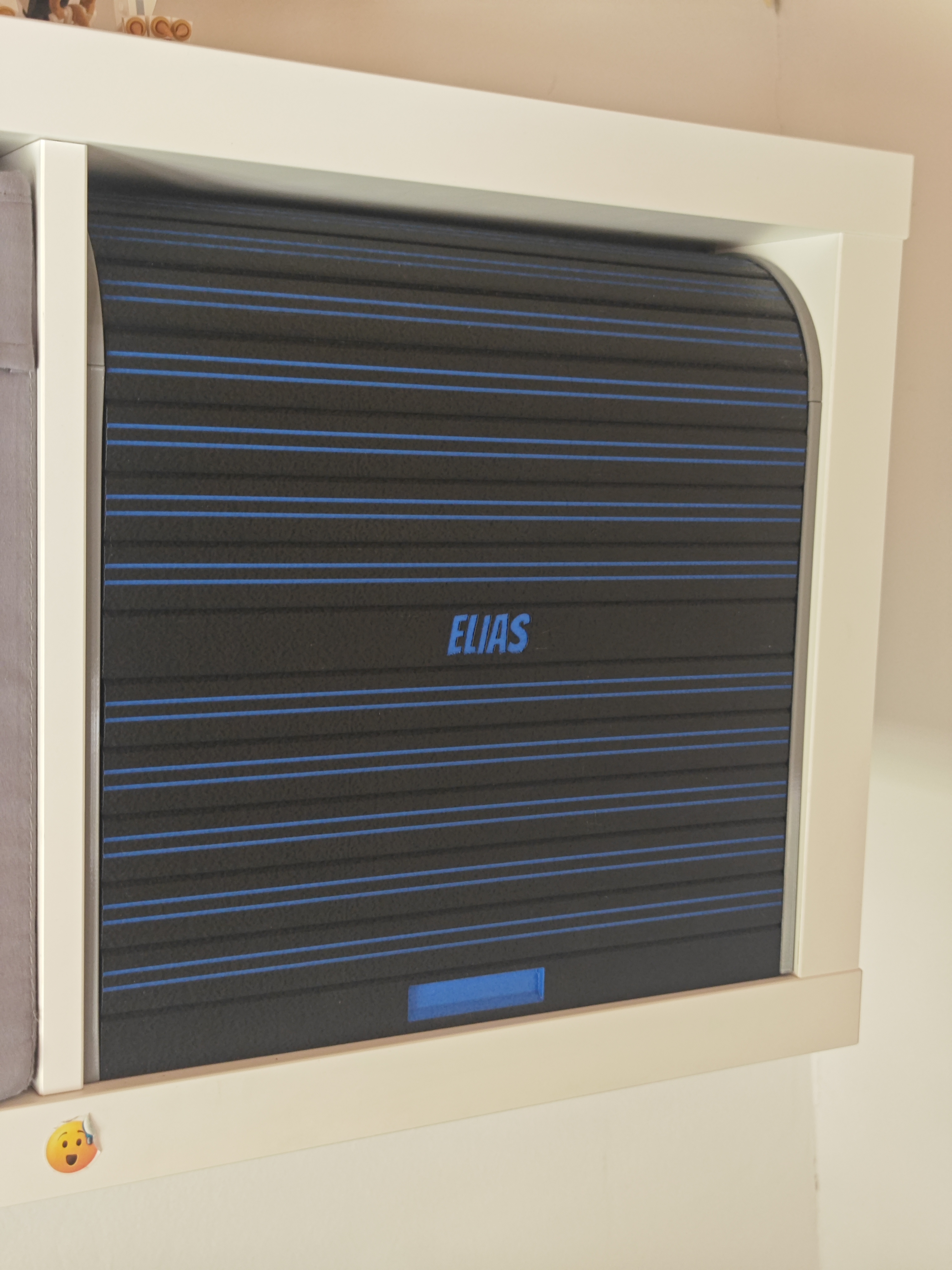 Miniatura 1 do modelo 3D IKEA KALLAX Roller Shutter Insert