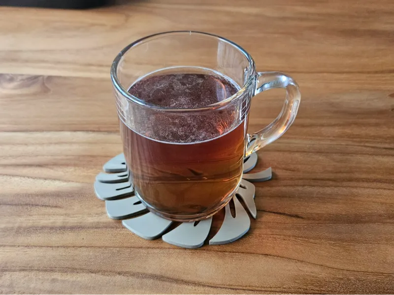 Monstra Leaf Coaster
