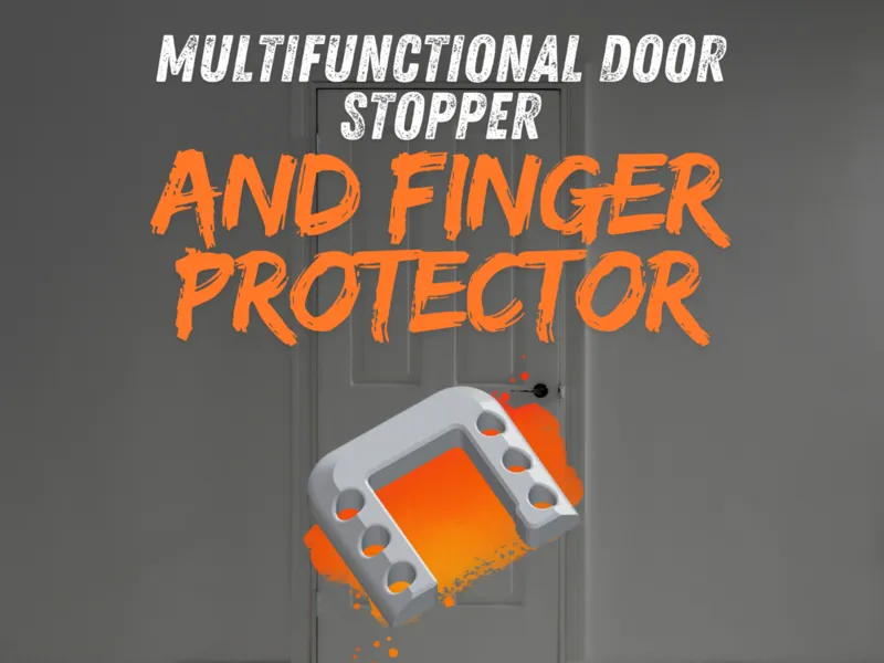 Multifunctional Door Stopper and Finger Protector