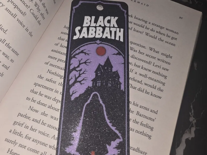 Black Sabbath Bookmark
