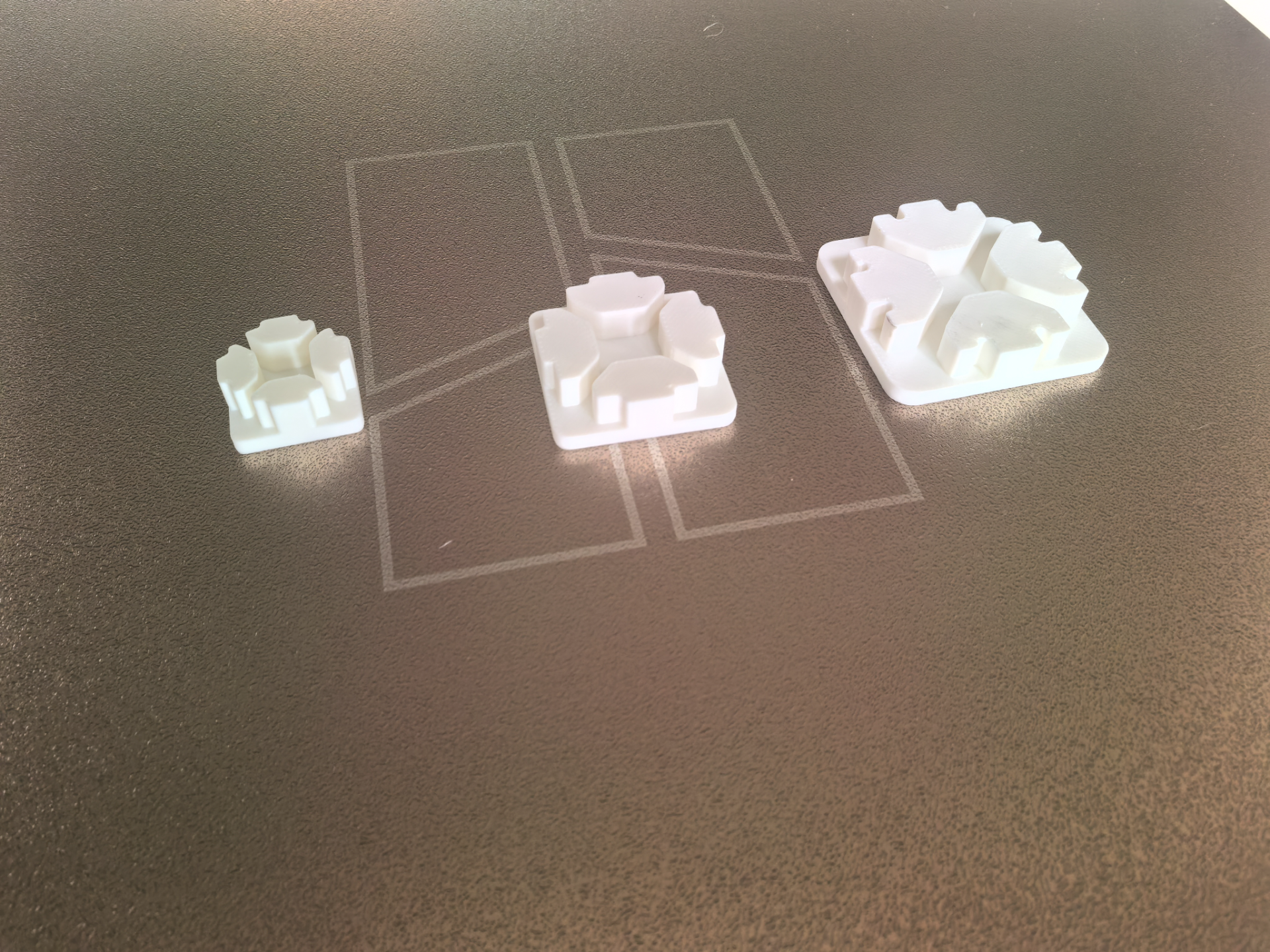 Miniatura 1 do modelo 3D 铝型材-端盖底座