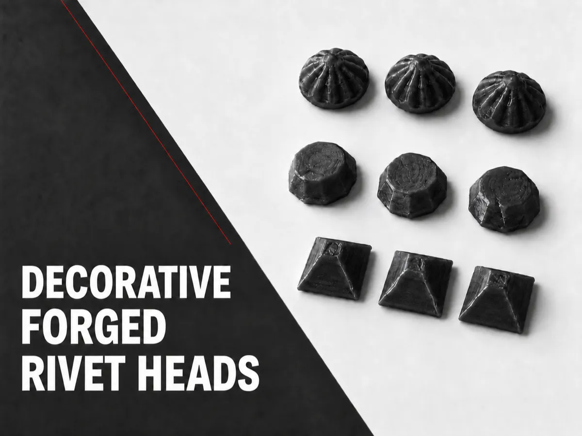 Decorative Forged Rivet Heads - Free 3D Print Model - MakerWorld