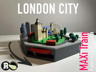 MAXi Train - Functional London City Diorama
