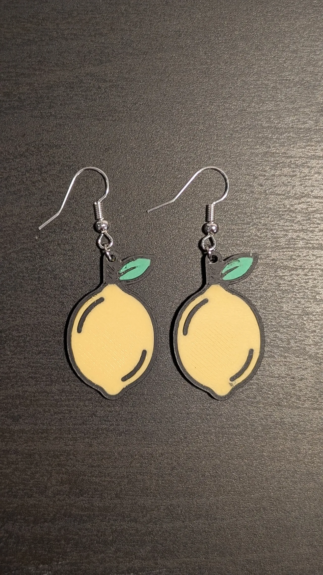 Cute Lemon Earrings view 2