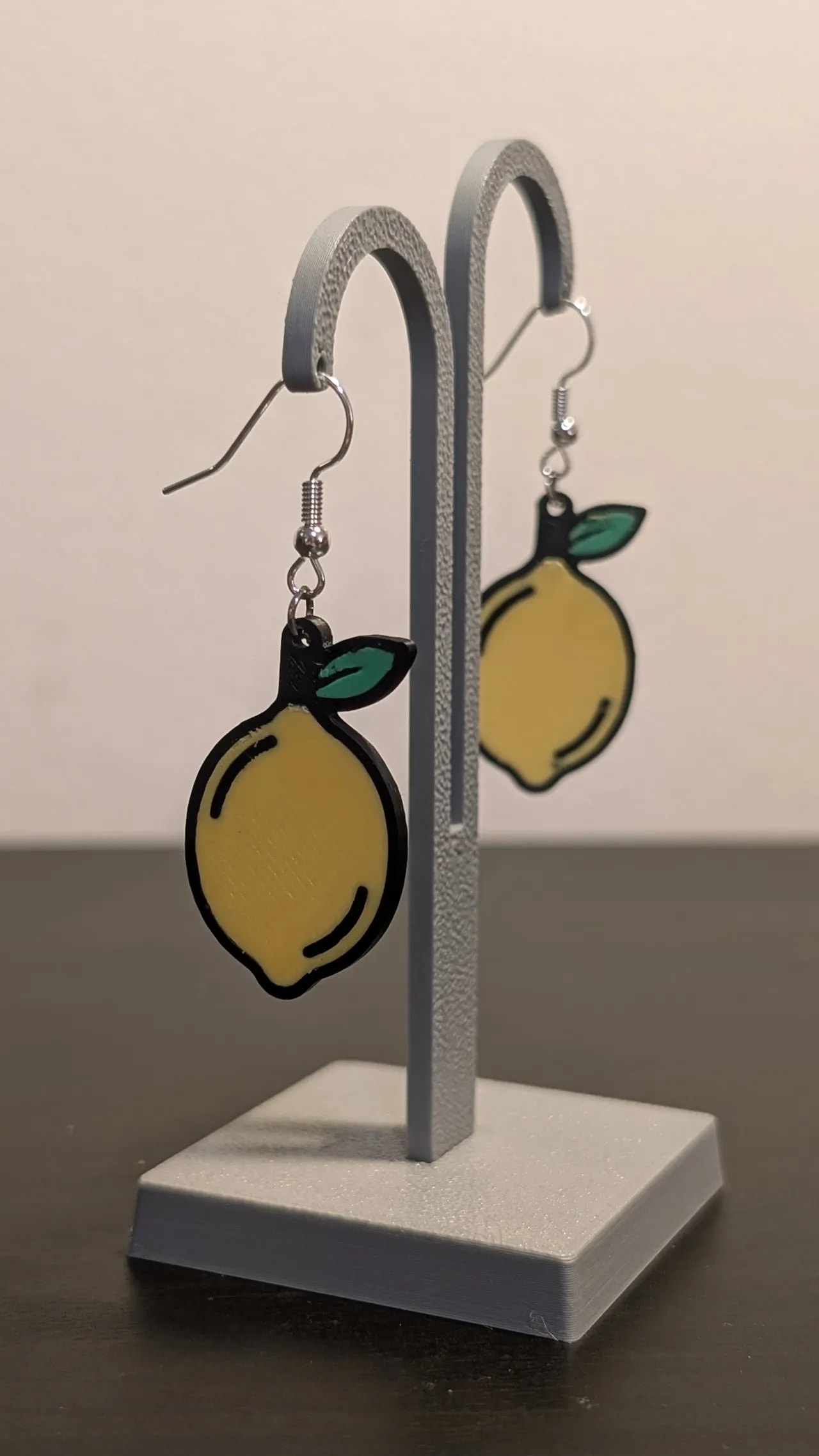 Cute Lemon Earrings view 3