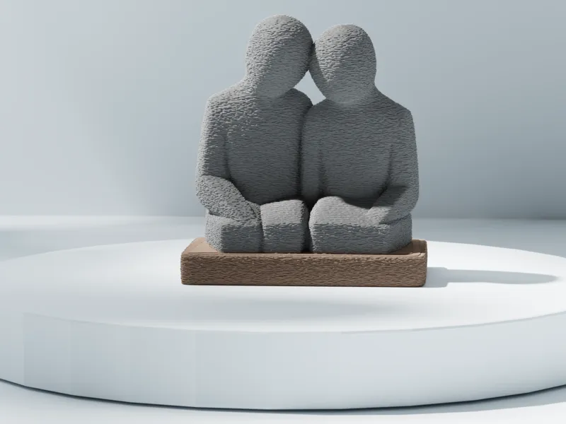 Abstract Couple