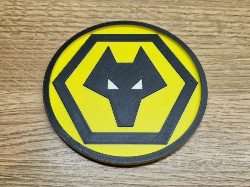 Wolves FC drinks coaster
