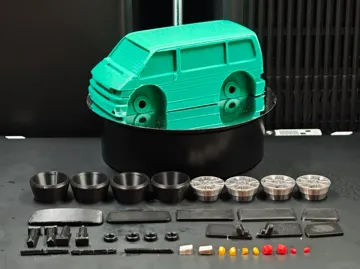 Accesorio para impresora 3D: Volkswagen Transporter 4 T4 — vista de referencia 4