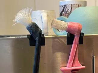Espresso brush holder for Lelit Mara 2.0