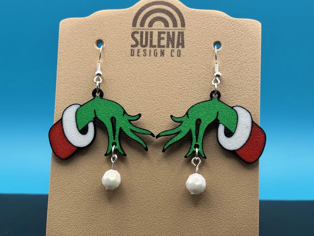The Grinch Christmas Earrings! | No AMS Needed! view 2
