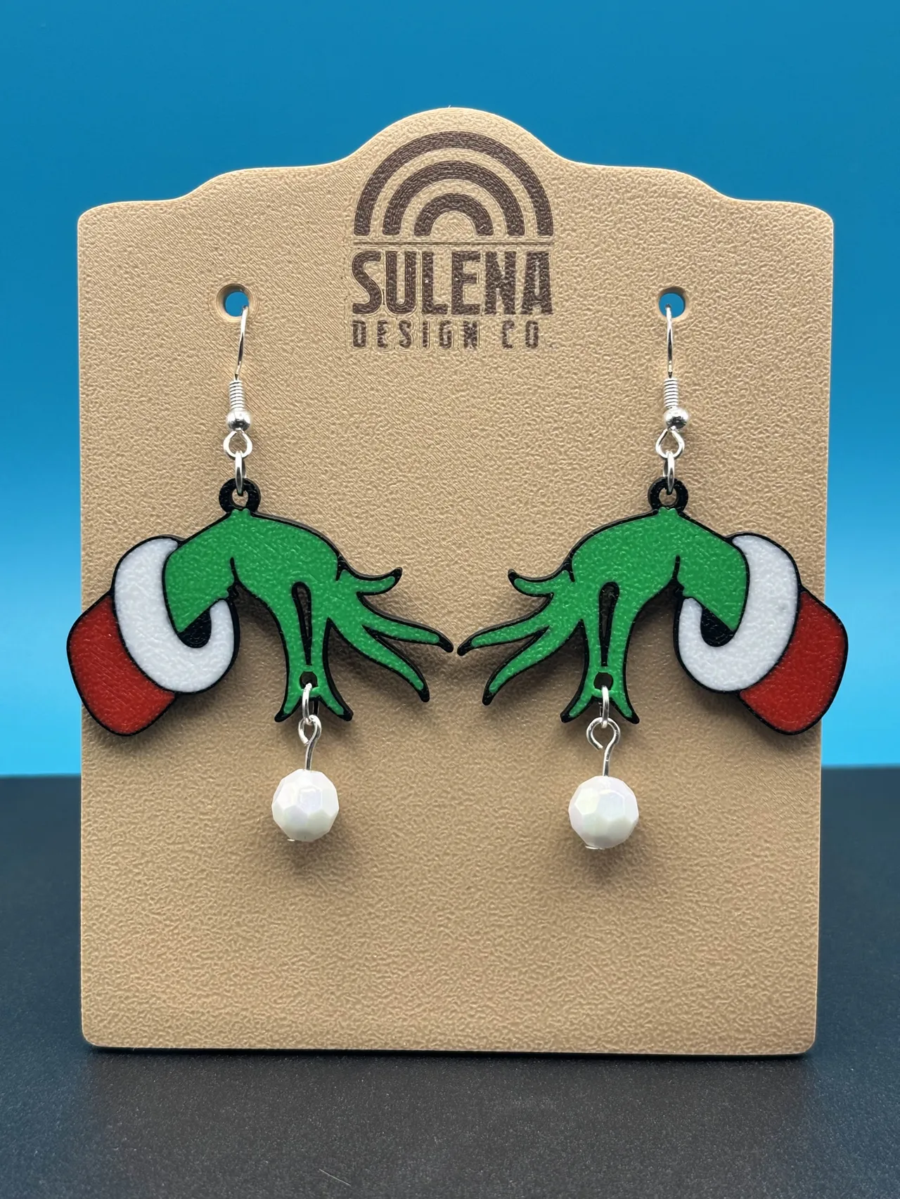 The Grinch Christmas Earrings! | No AMS Needed! view 3