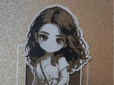 Chibi Girl Bookmark
