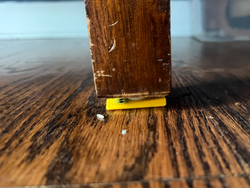 Table shim