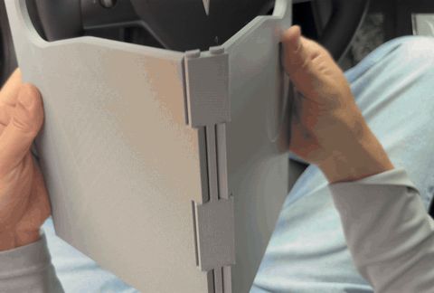 Foldable Car Dining Tray for Steering Wheel