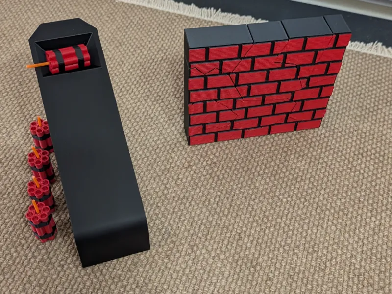 The "Wall-Breaker" Modern Catapult & Dynamite Set