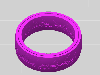 Miniatura 1 do modelo 3D Fidget Ring