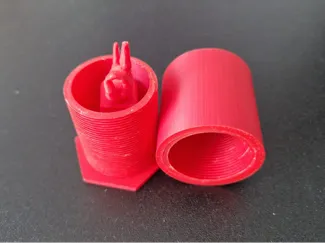 Annoying prank box with prank hand
