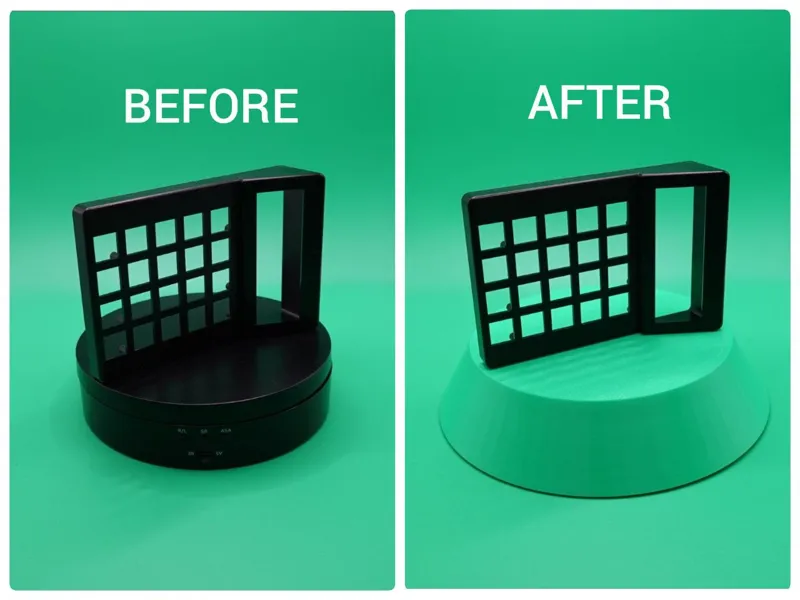 Rotating Display Stand Cover