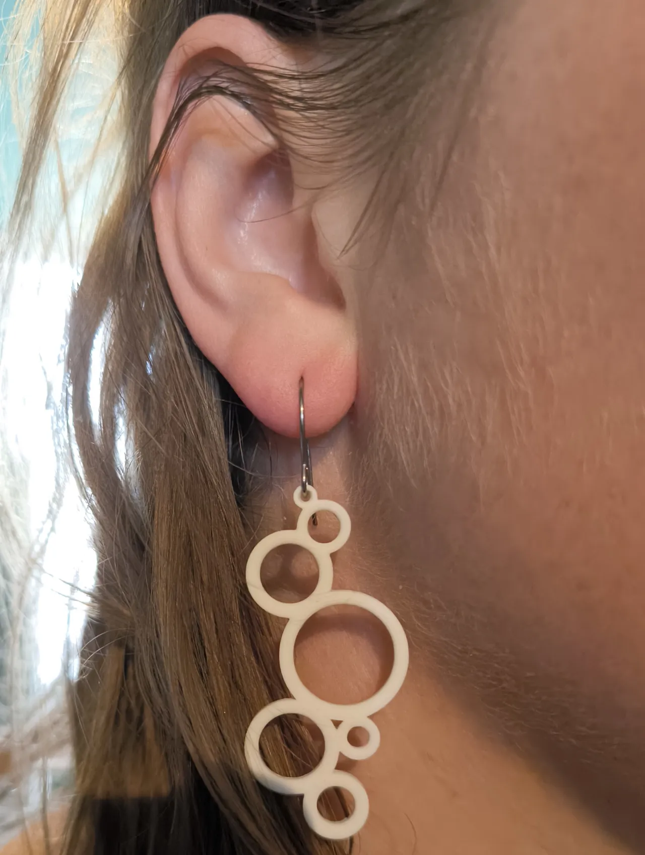 Earrings bubbly view 3