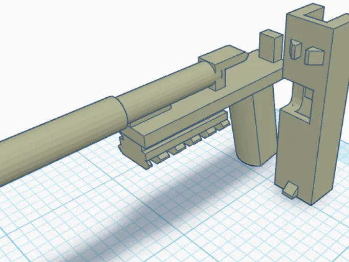 dummy 13 Glock (with attachments)