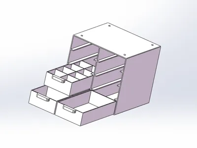 Desktop Storage Drawer