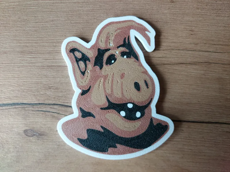 Alf Multicolour (Magnet)