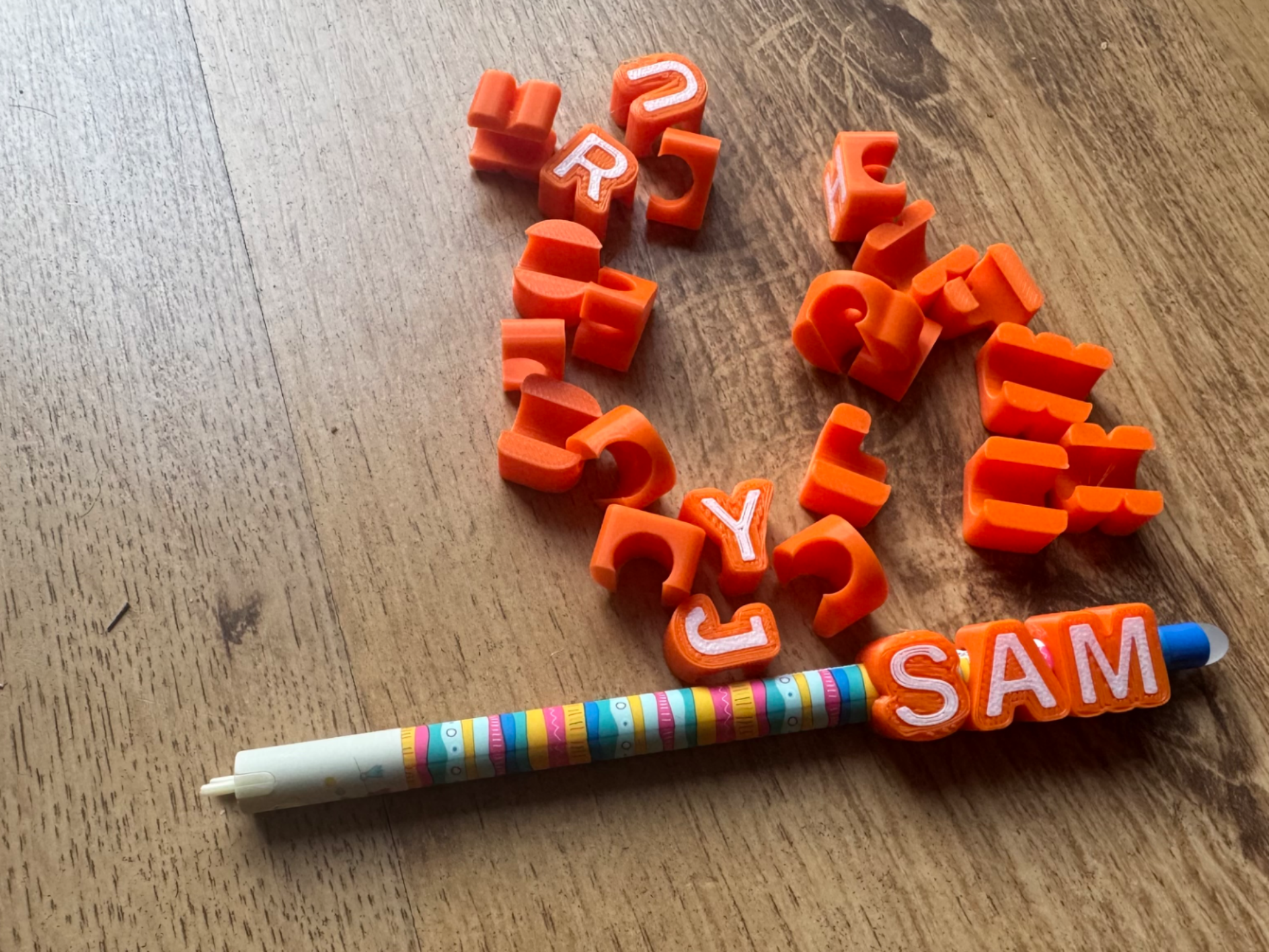 Bubble Buchstaben kompatibel mit Legami Stiften
