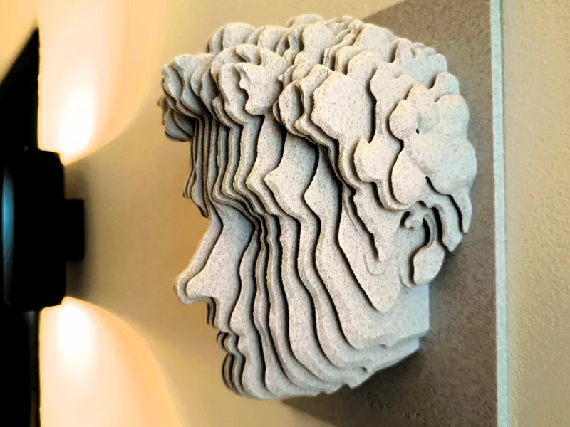 Julius Caesar wall display