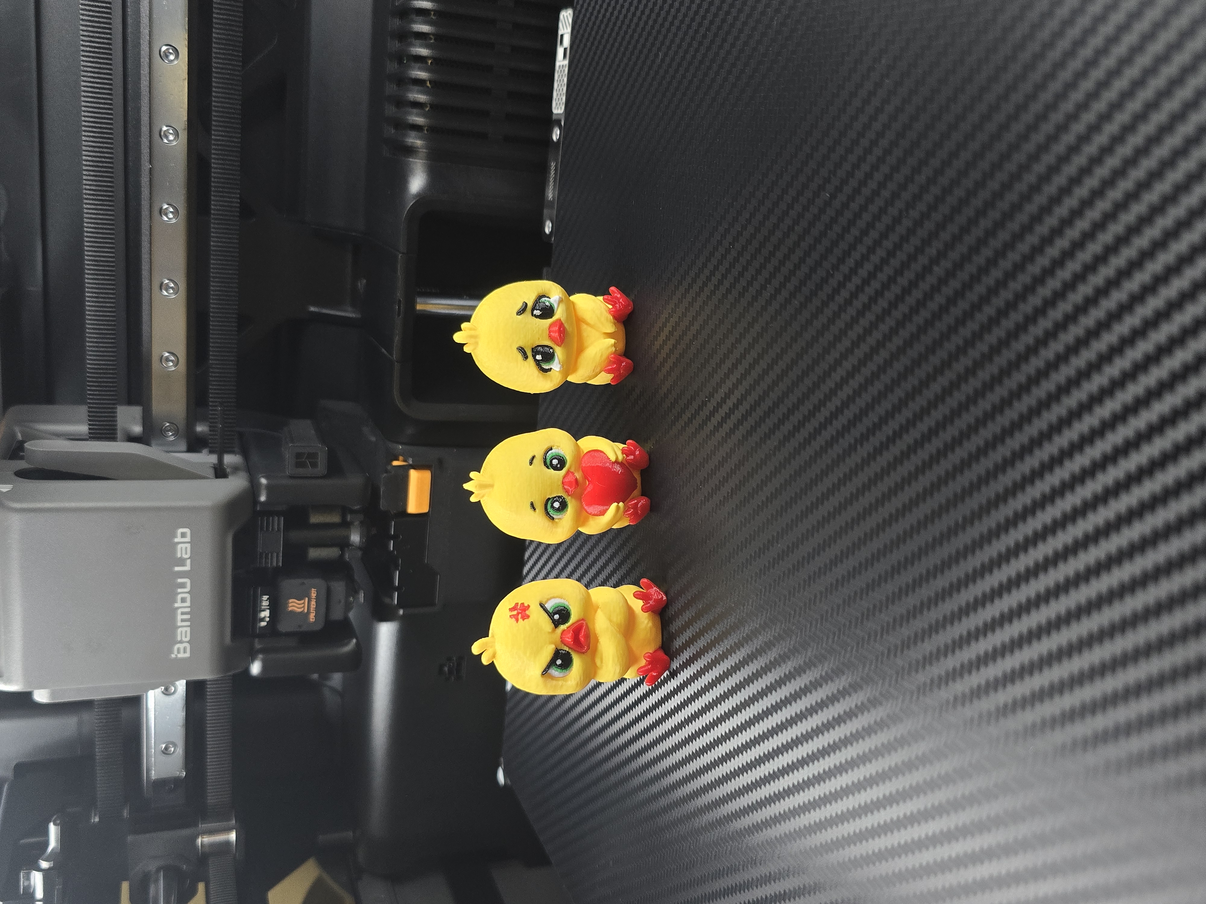 Miniatura 2 do modelo 3D Chicks moods