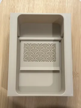 Organizador: Gridfinity US Receipt Holder Organizer Box 3×4x8U — vista de referencia 4