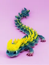Артикулирана фигурка Long Breastleback Flexi Dragon