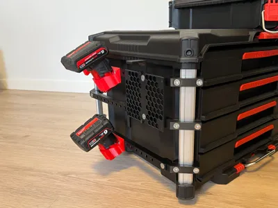 M12 Battery mount for MPMSMS