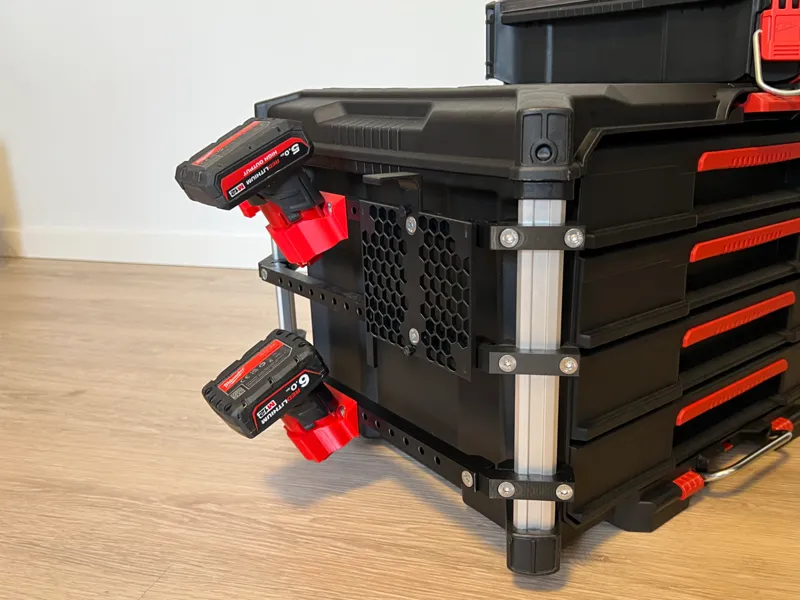 M12 Battery mount for MPMSMS