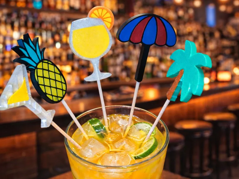 Deko für Cocktails | Glasmarkierer