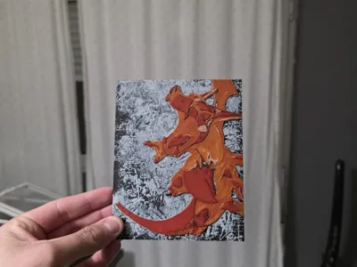 Pokemon Charizard canvas picture