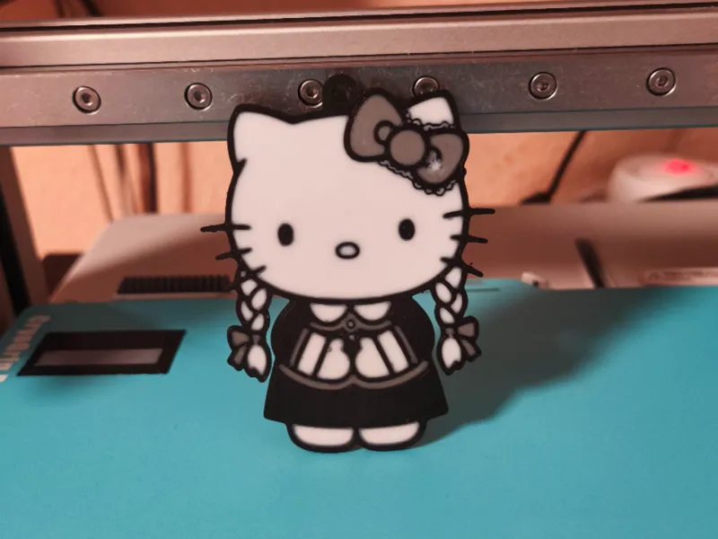 Hello Kitty Wednesday Keychain