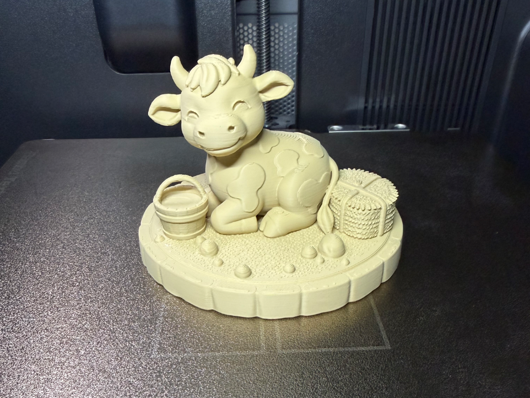 A Calf on the Farm – 3D print figurine