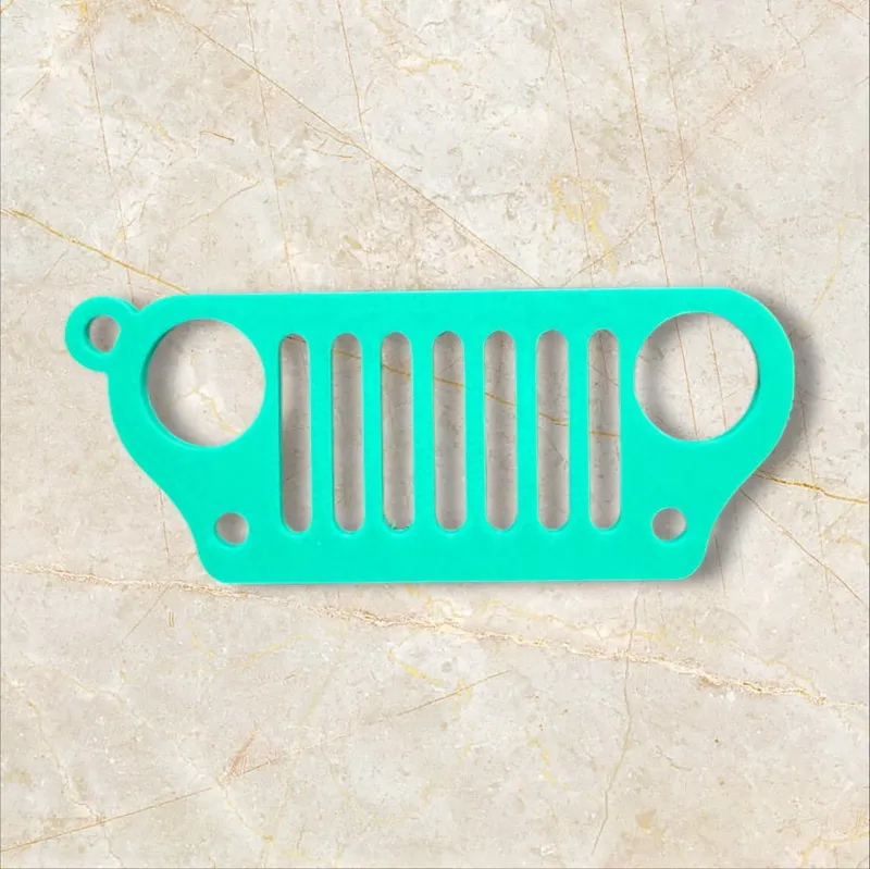 Jeep grill Keychain