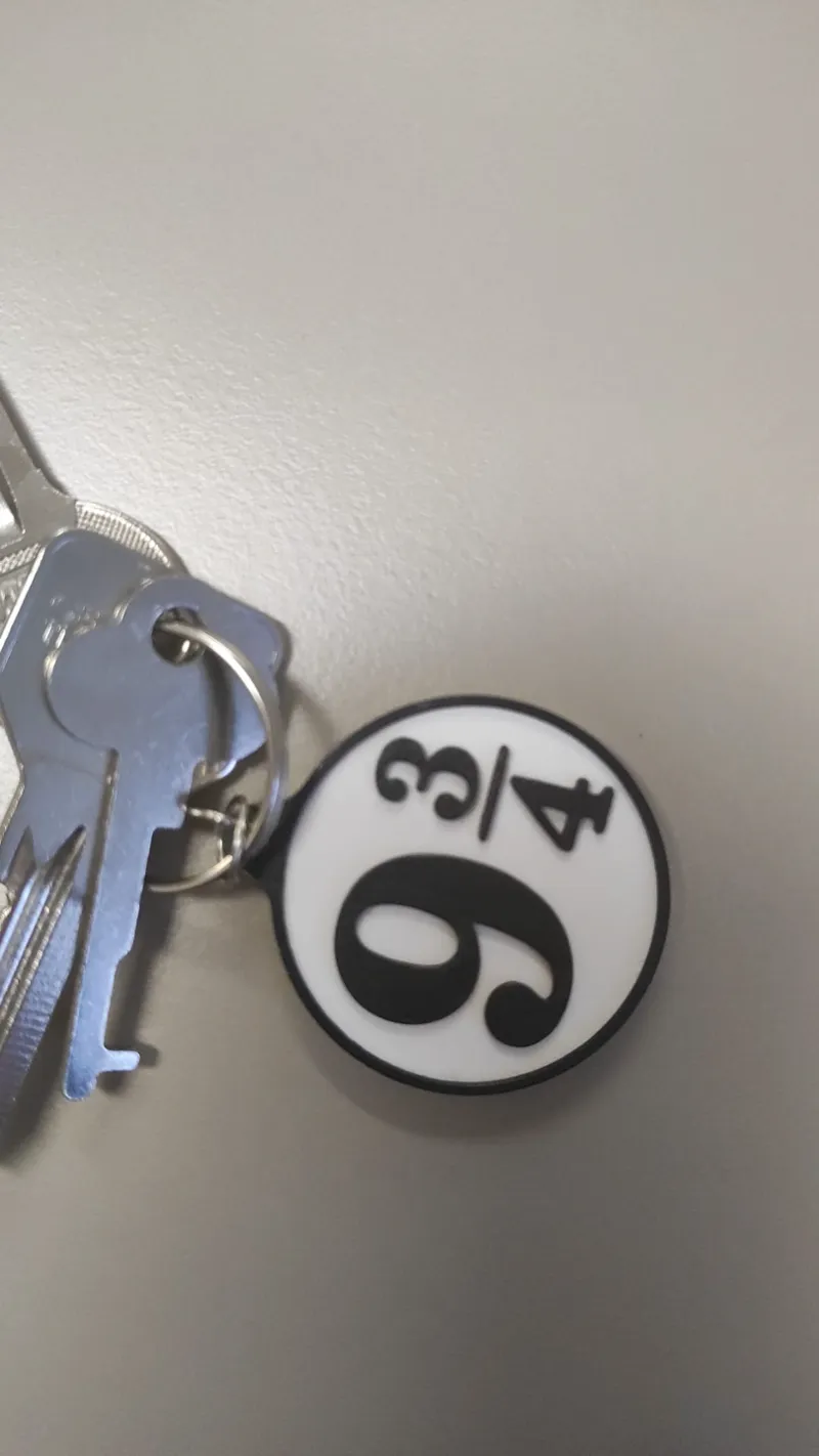 Harry Potter Platform 9 ¾ Keychain