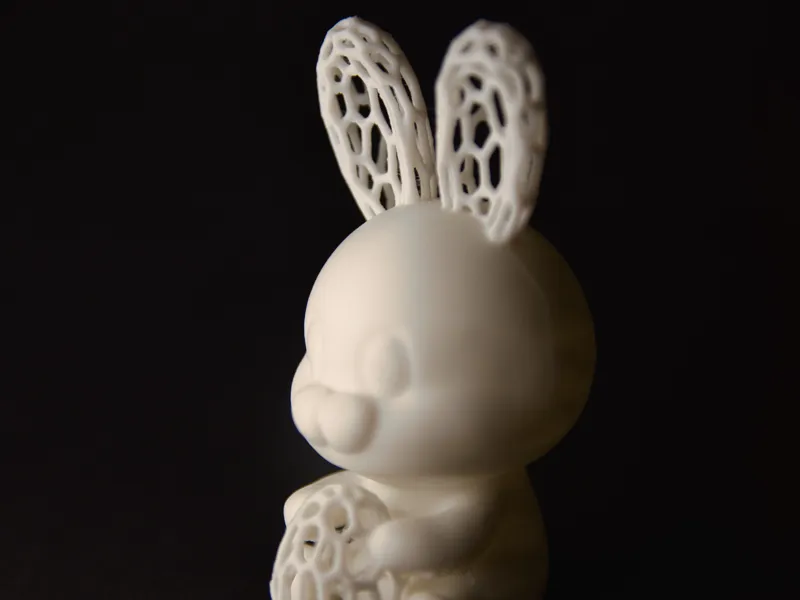 Partial Voronoi Easter Bunny Binky