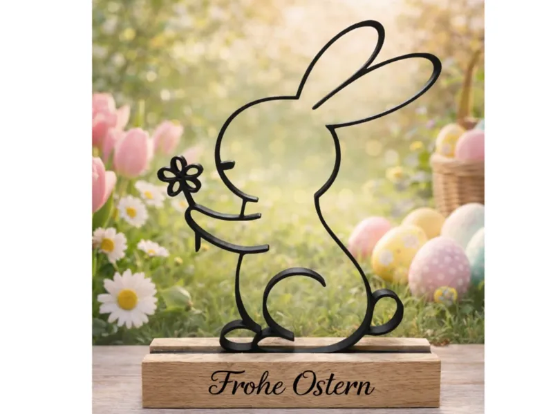 Osterhase EasySticks Aufsteller Deko Klötzchen