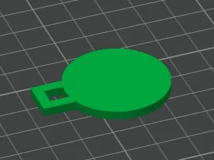 Customizable Circular Name Tag