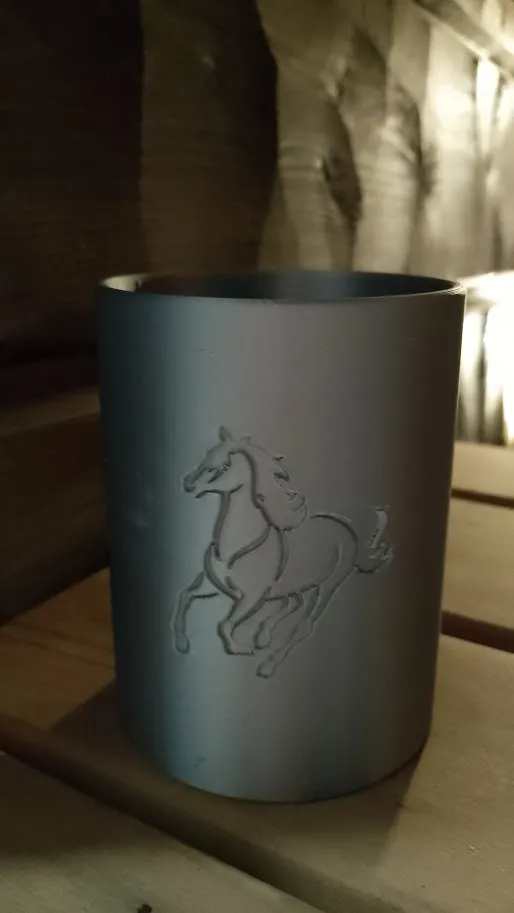 Porte-canette cheval