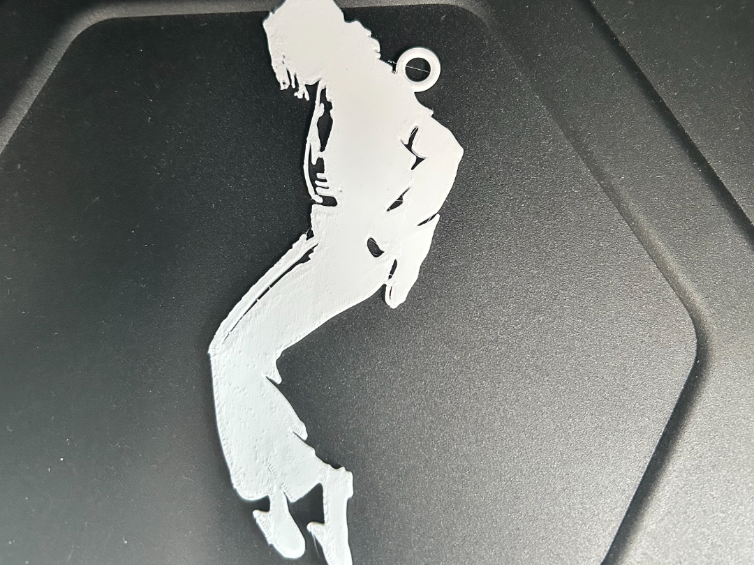 micheal Jackson dance keychain