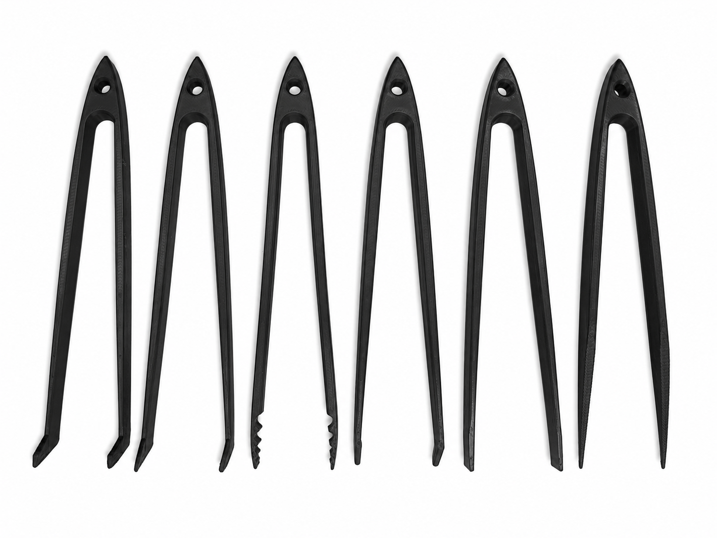Miniatura 5 do modelo 3D Precision Multi-Tip Tweezers Set