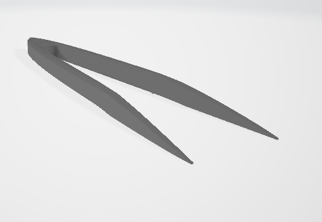 Miniatura 2 do modelo 3D Precision Multi-Tip Tweezers Set