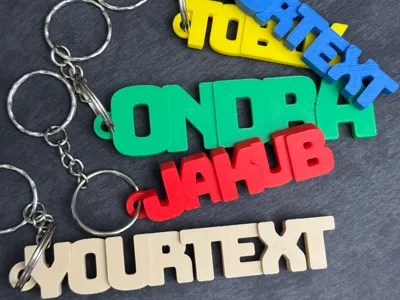 Ultimate Name Keychain Maker (Any Name/Word)