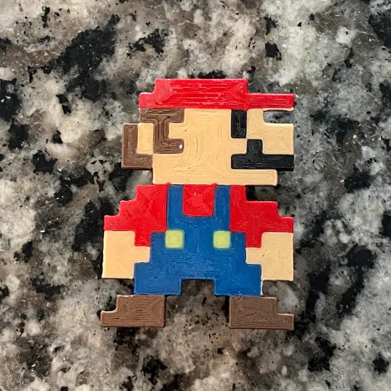 Crocs Charm - 8 Bit Mario