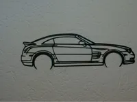 Silhouette murale Chrysler Crossfire — photo 2