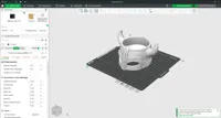 0.2mm layer, 2 walls, 6% infill